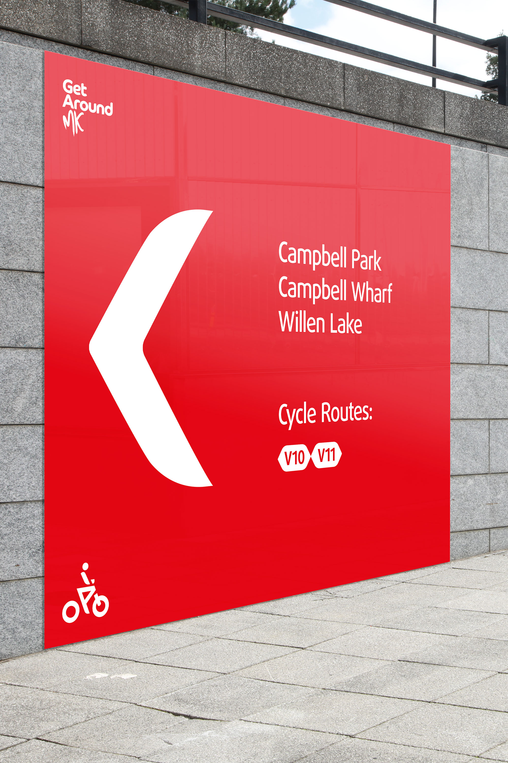 Underpass - Wayfinding proposal Milton Keynes Council